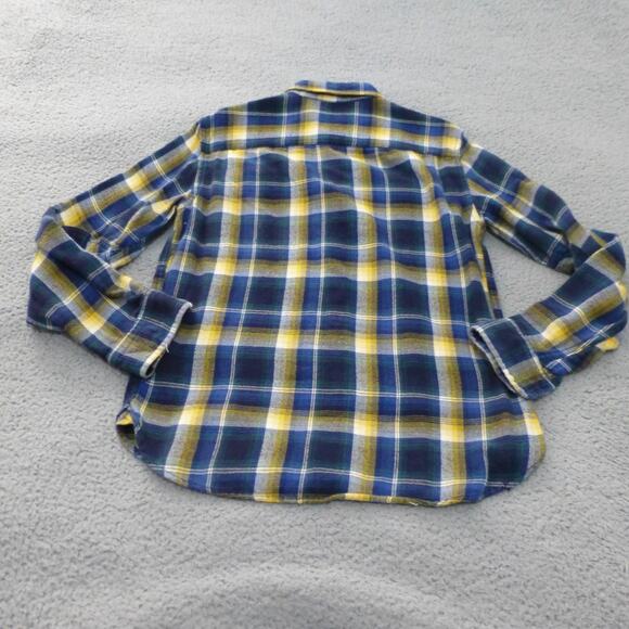 Gap Pendleton Shirt Mens Small Flannel Button Up Plaid Outdoor Blue Long Sleeve - Picture 2 of 10
